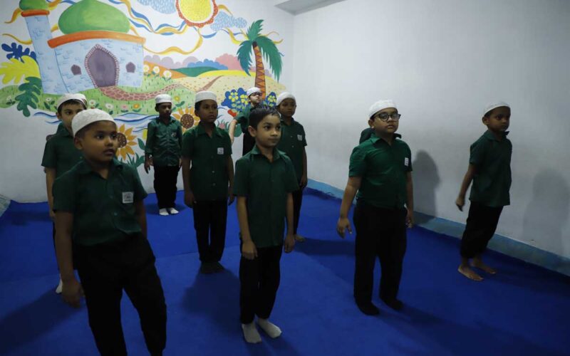 Bonoful School Maghbazar Warmup For Playing Sports