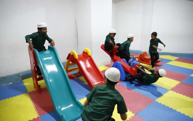 Bonoful School Maghbazar Warmup For Playing Sports Indoors